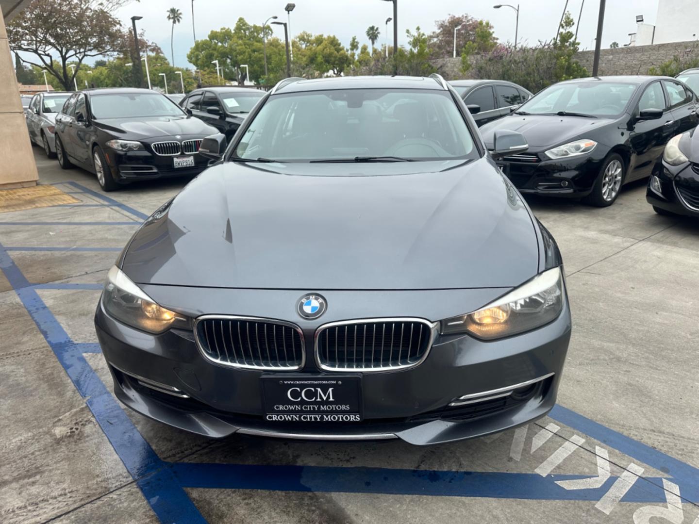 2014 Grey /Black BMW 3-Series Sport Wagon Leather (WBA3K5C53EK) with an 2.0 engine, Automatic transmission, located at 30 S. Berkeley Avenue, Pasadena, CA, 91107, (626) 248-7567, 34.145447, -118.109398 - Diesel!! MPG!! X-Drive!! - Photo#6